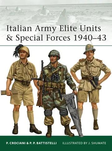Cover of Italian Army Elite Units & Special Forces 1940-43