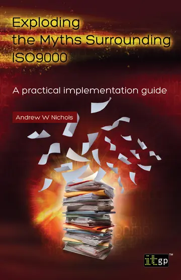 Cover of Exploding the Myths Surrounding ISO9000