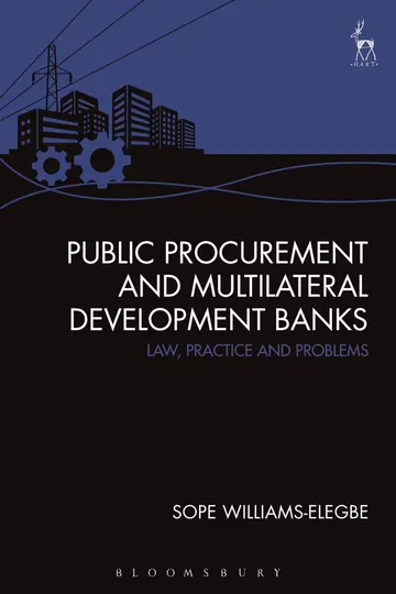 Cover of Public Procurement and Multilateral Development Banks