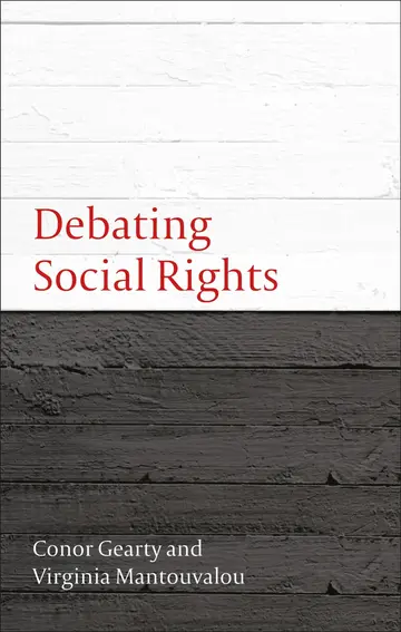 Cover of Debating Social Rights (Debating Law)