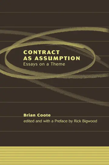 Cover of Contract as Assumption