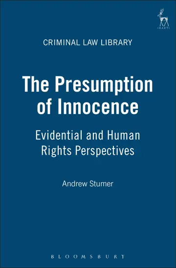 Cover of The Presumption of Innocence