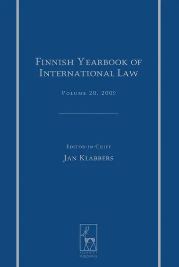Cover of Finnish Yearbook of International Law, Volume 20, 2009