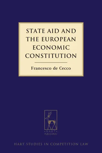 Cover of State Aid and the European Economic Constitution