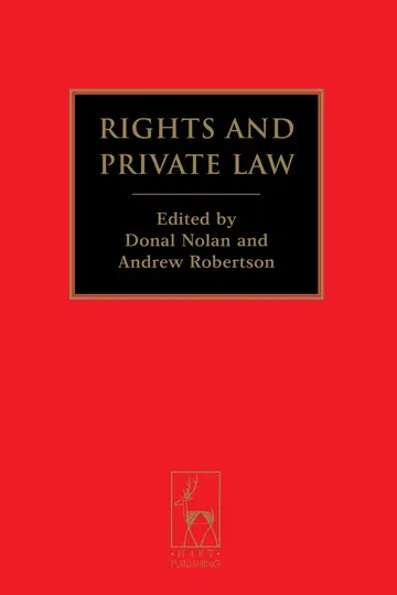 Cover of Rights and Private Law