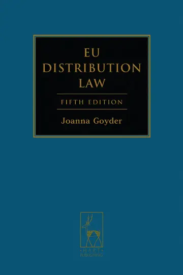 Cover of EU Distribution Law
