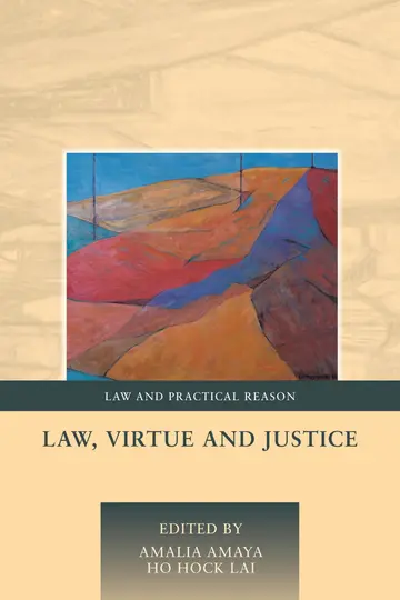 Cover of Law, Virtue and Justice