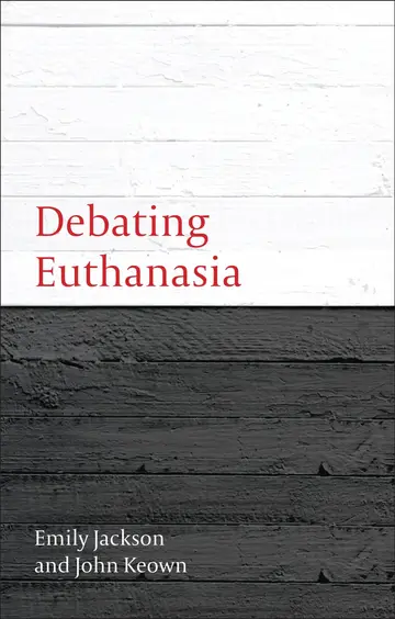 Cover of Debating Euthanasia