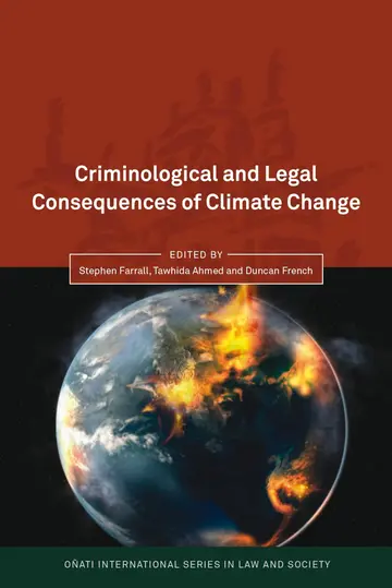 Cover of Criminological and Legal Consequences of Climate Change