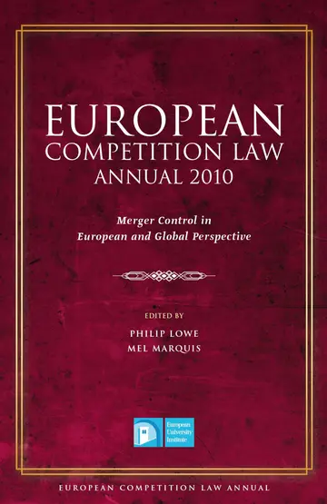 Cover of European Competition Law Annual 2010