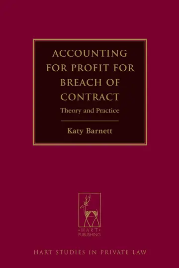 Cover of Accounting for Profit for Breach of Contract