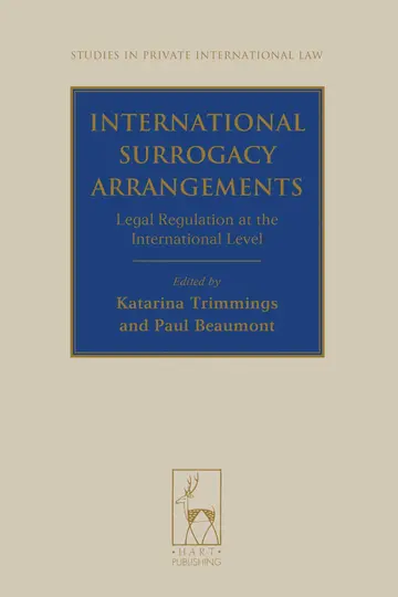 Cover of International Surrogacy Arrangements