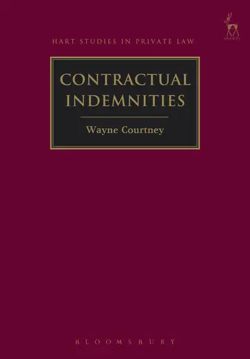 Cover of Contractual Indemnities