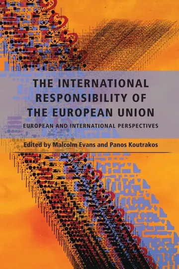 Cover of The International Responsibility of the European Union