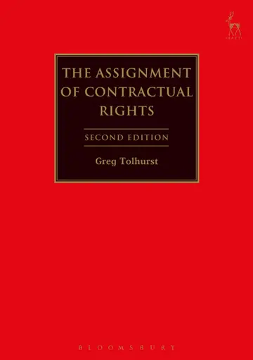 Cover of The Assignment of Contractual Rights
