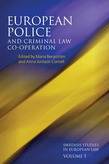 Cover of European Police and Criminal Law Co-operation, Volume 5
