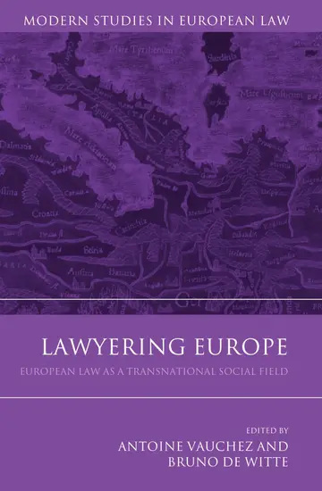 Cover of Lawyering Europe
