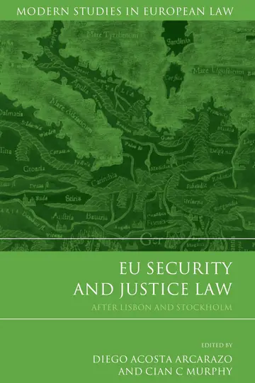 Cover of EU Security and Justice Law