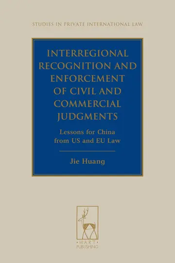 Cover of Interregional Recognition and Enforcement of Civil and Commercial Judgments
