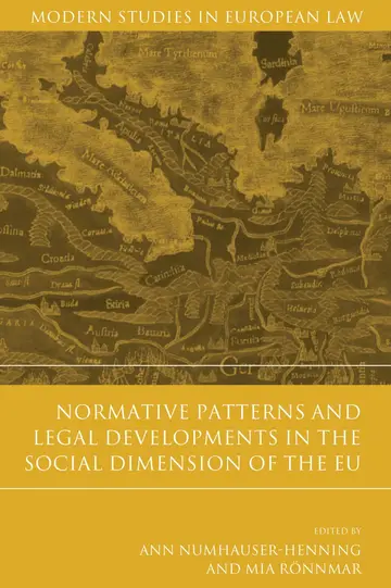 Cover of Normative Patterns and Legal Developments in the Social Dimension of the EU