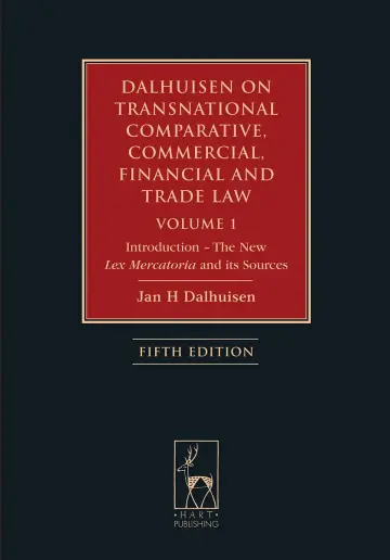 Cover of Dalhuisen on Transnational Comparative, Commercial, Financial and Trade Law Volume 1
