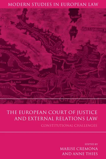 Cover of The European Court of Justice and External Relations Law