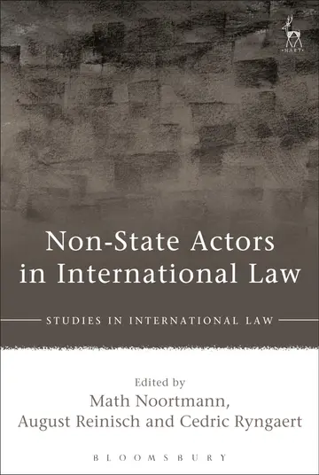 Cover of Non-State Actors in International Law