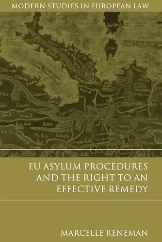 Cover of EU Asylum Procedures and the Right to an Effective Remedy