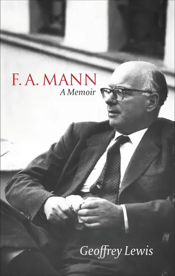 Cover of F.A. Mann
