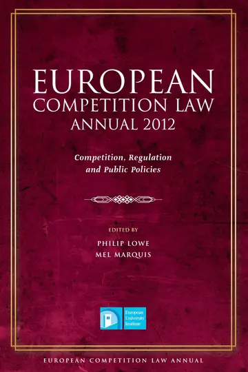 Cover of European Competition Law Annual 2012