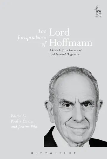 Cover of The Jurisprudence of Lord Hoffmann