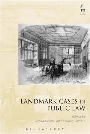 Cover of Landmark Cases in Public Law