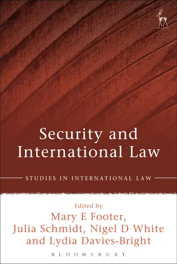 Cover of Security and International Law