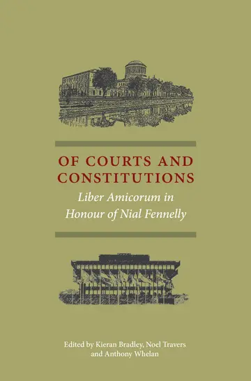 Cover of Of Courts and Constitutions