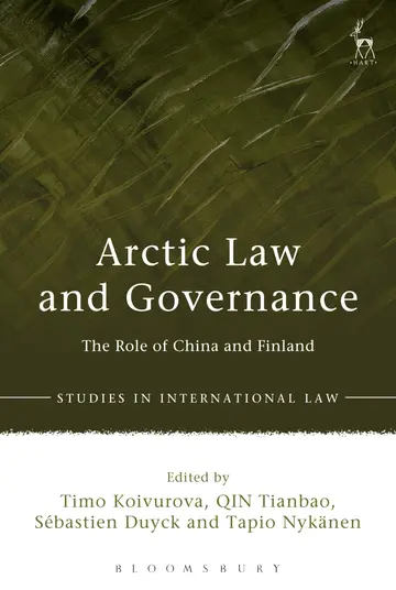 Cover of Arctic Law and Governance