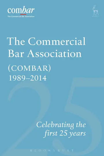 Cover of The Commercial Bar Association (COMBAR) 1989-2014
