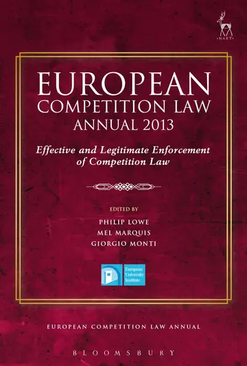 Cover of European Competition Law Annual 2013