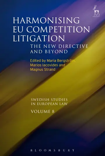 Cover of Harmonising EU Competition Litigation