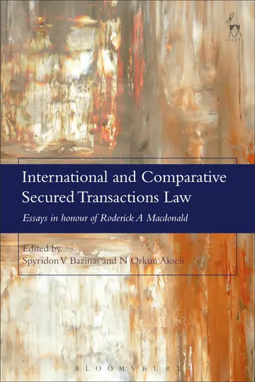 Cover of International and Comparative Secured Transactions Law