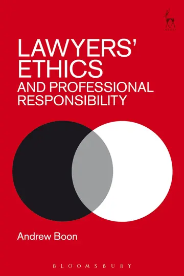 Cover of Lawyers’ Ethics and Professional Responsibility