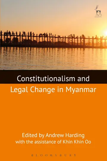 Cover of Constitutionalism and Legal Change in Myanmar