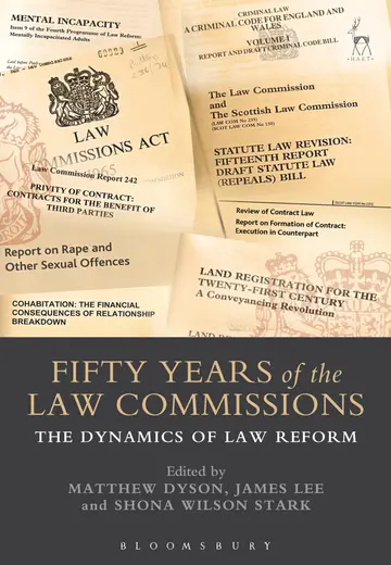 Cover of Fifty Years of the Law Commissions