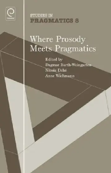 Cover of Where Prosody Meets Pragmatics