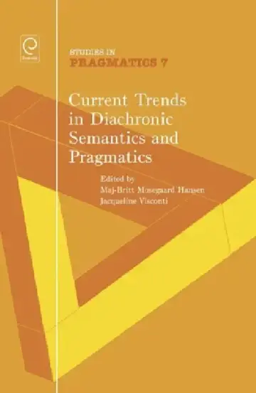 Cover of Current Trends in Diachronic Semantics and Pragmatics