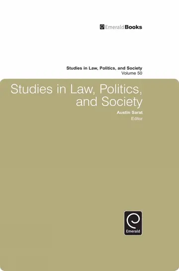 Cover of Studies in Law, Politics and Society