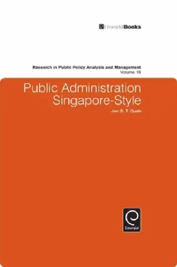 Cover of Public Administration Singapore-Style