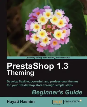 Cover of Prestashop 1.3 Theming - Beginner's Guide