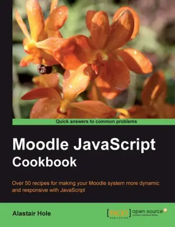 Cover of Moodle JavaScript Cookbook