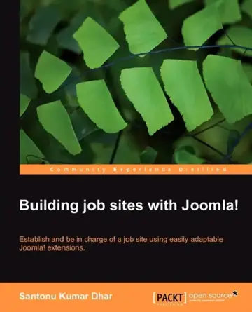Cover of Building Job Sites with Joomla!