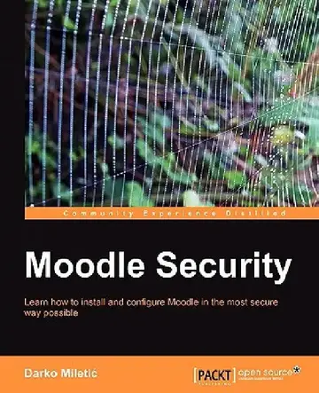 Cover of Moodle Security